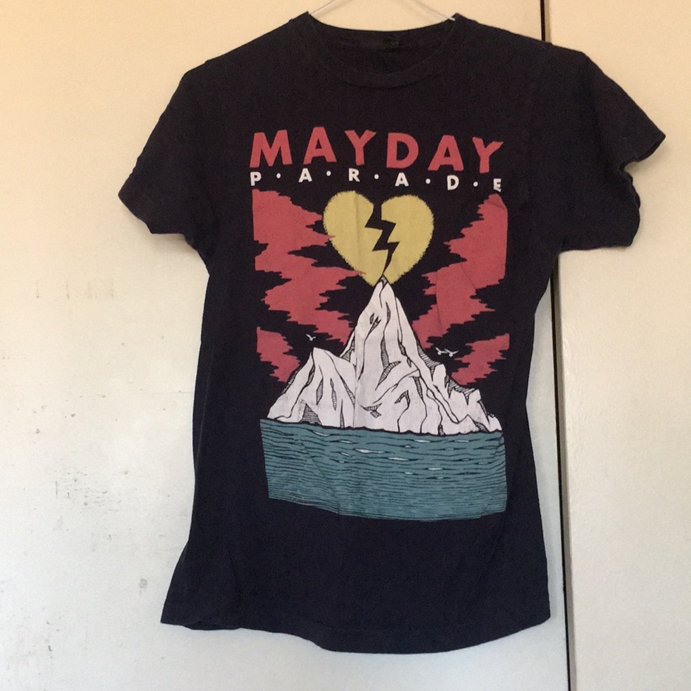 Navy blue T-shirt